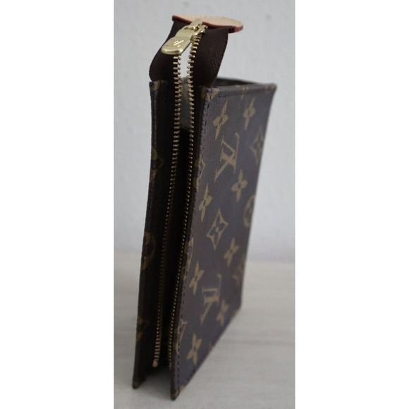 Louis Vuitton Monogram Small Poche Toilette Cosmetics Pouch w/Dust Bag - Picture 11 of 12